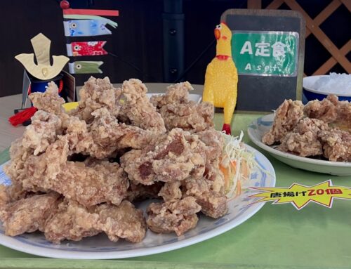 唐揚げ食べ放題イベントを行いました